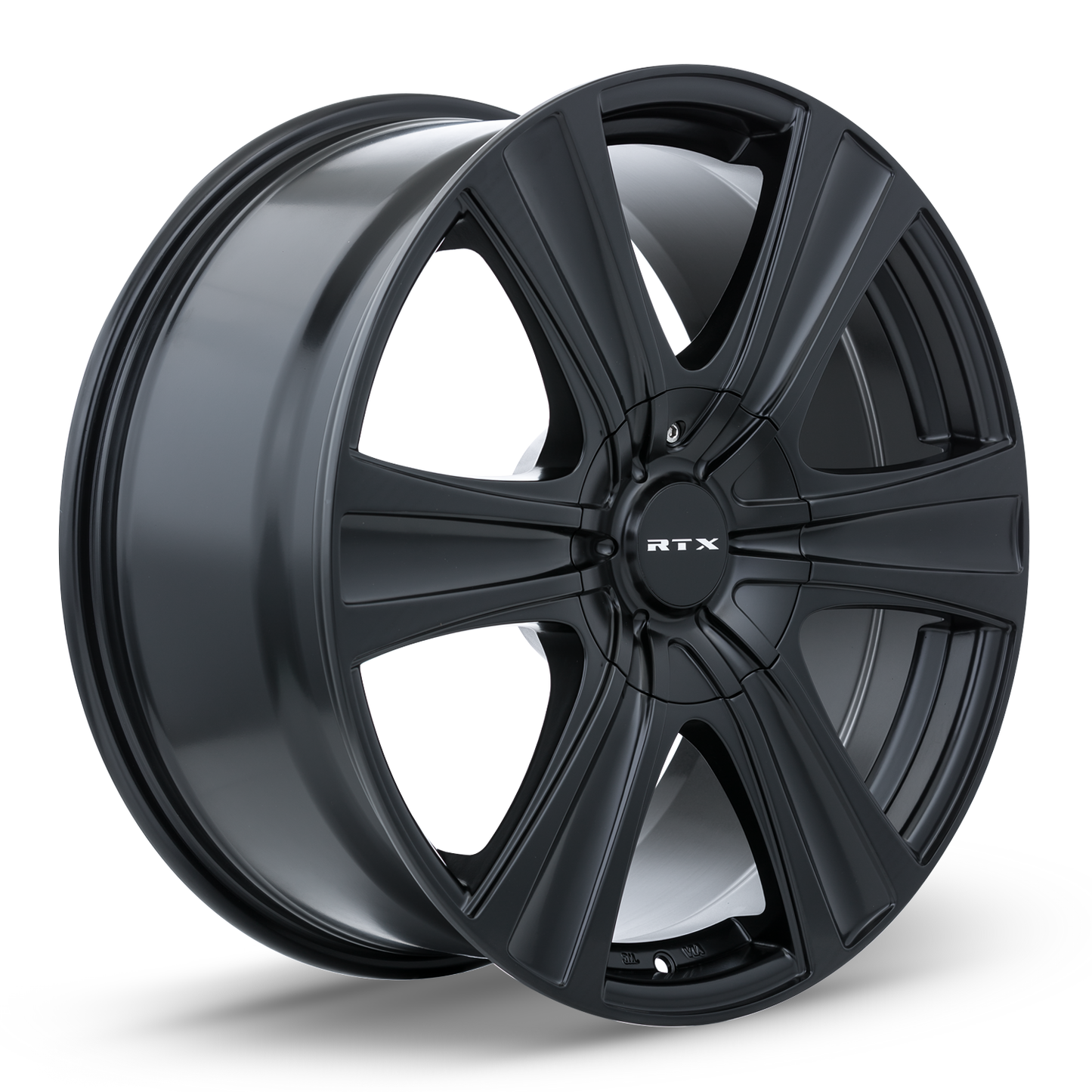 17x8 RTX Aspen Satin Black Wheel 6x120/6x5.5 (15mm)