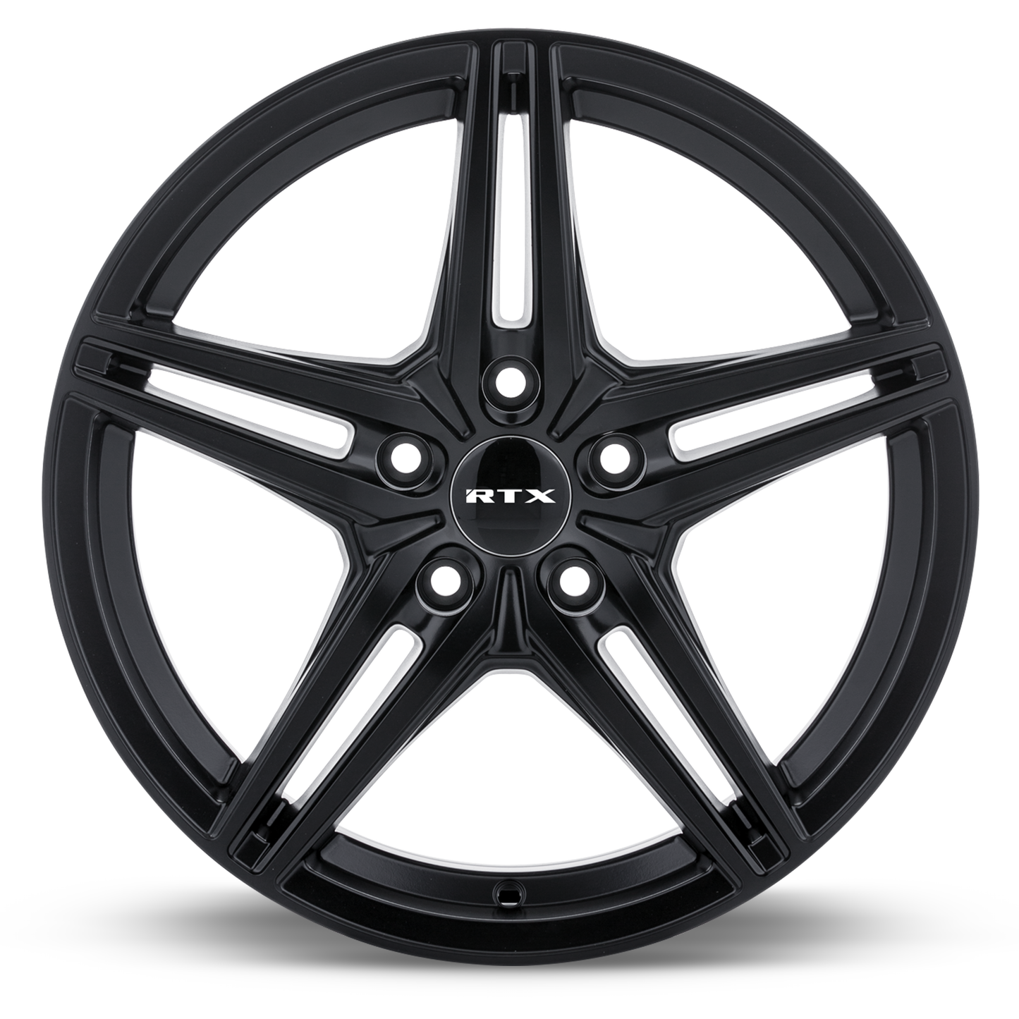 15x6.5 RTX Bern Satin Black Wheel 5x4.5 (40mm)