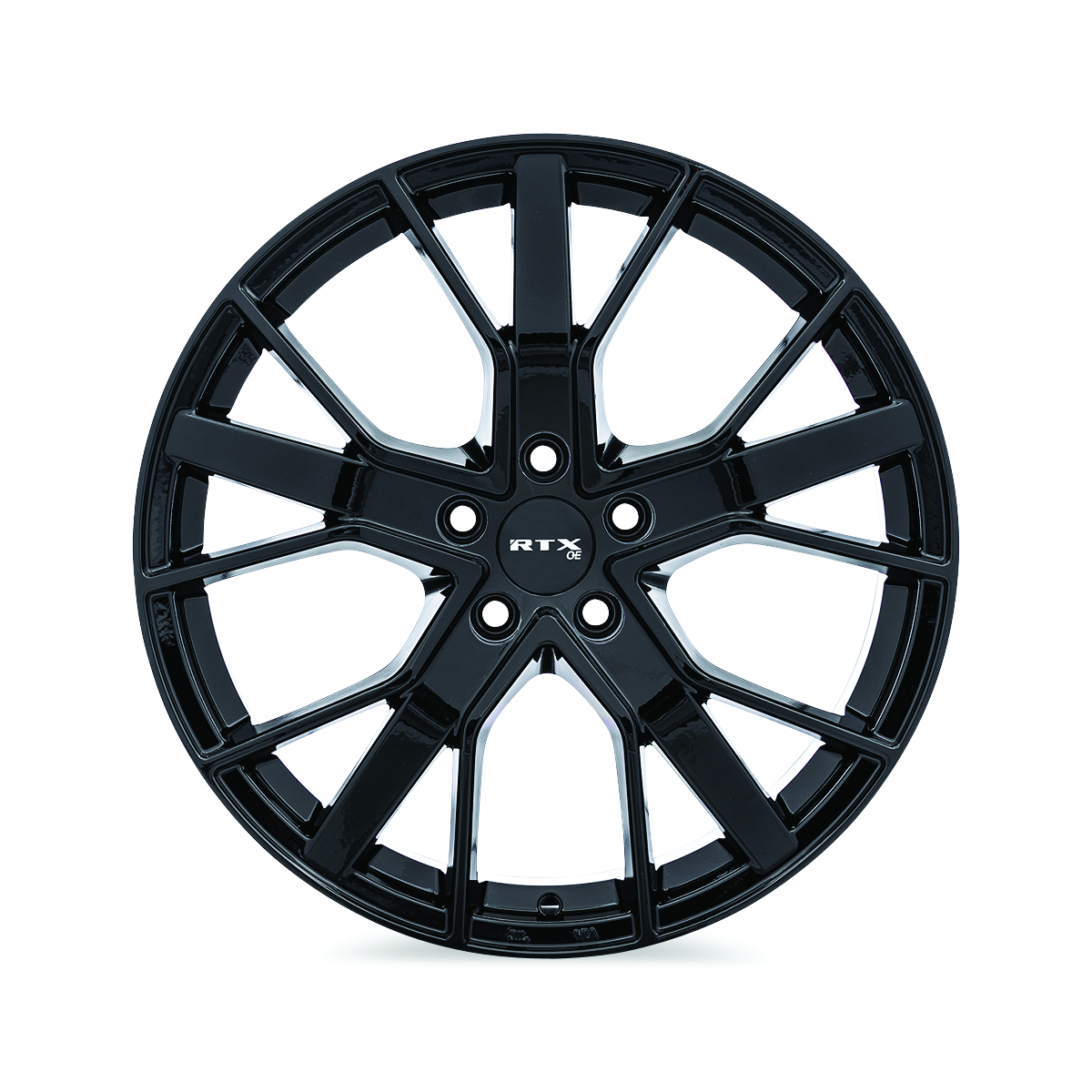 20x9 RTX Brumen Gloss Black Wheel 5x112 (35mm)
