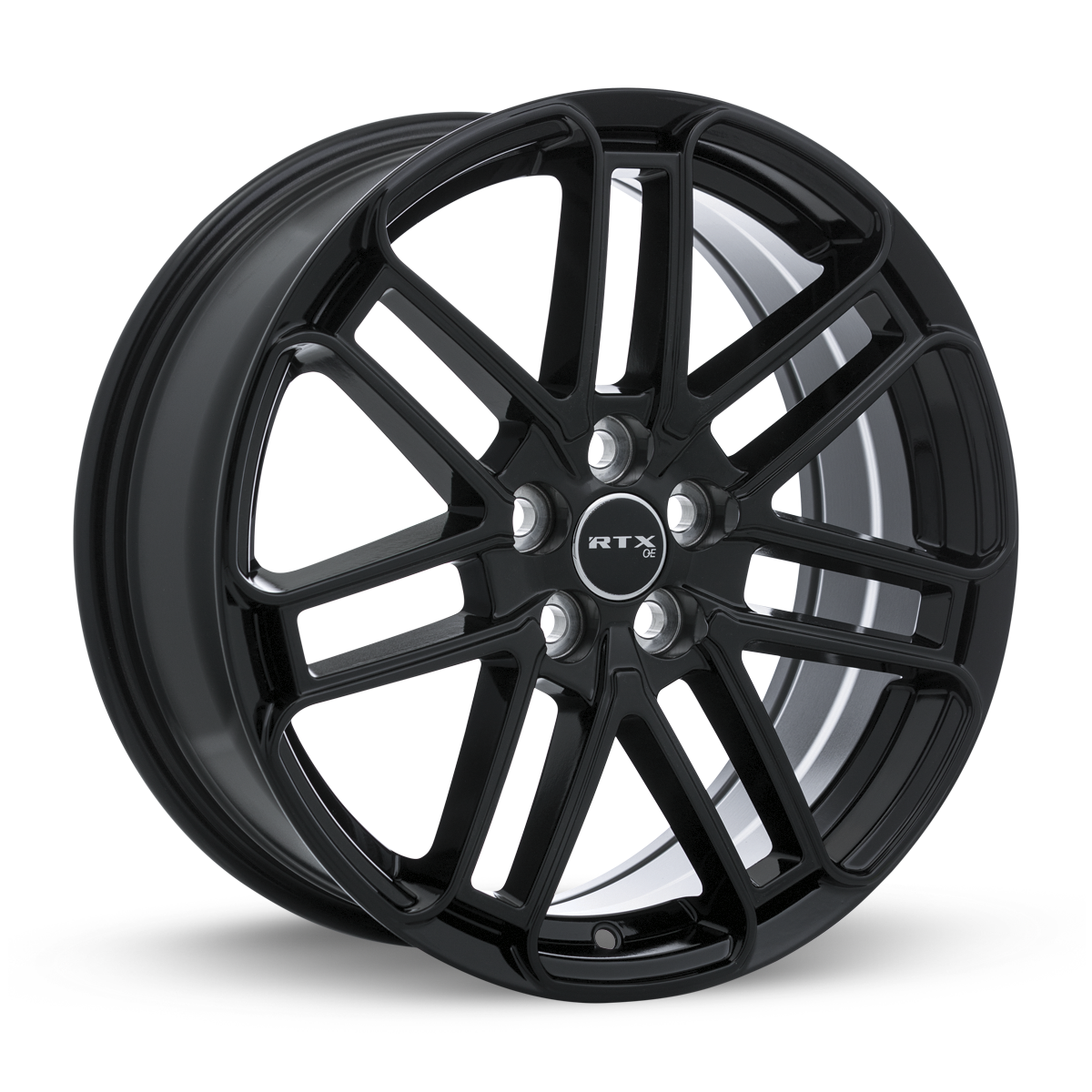 17x7 RTX Cambridge Gloss Black Wheel 5x100 (40mm)