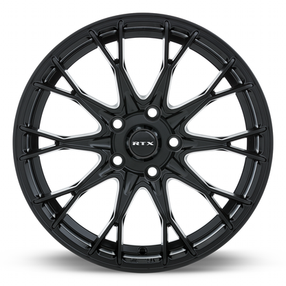 17x7.5 RTX Concorde Satin Black Wheel 5x100 (38mm)
