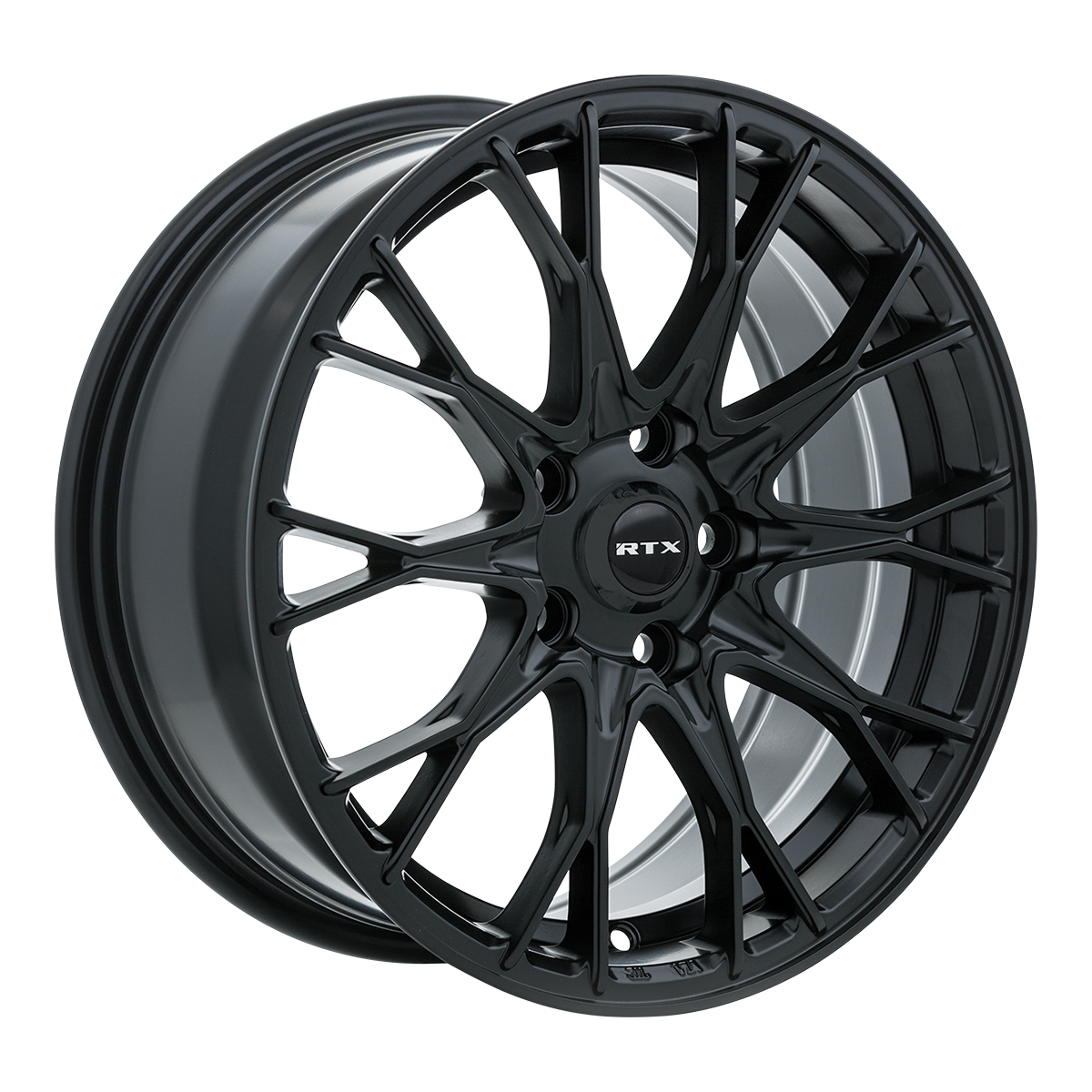 17x7.5 RTX Concorde Satin Black Wheel 5x4.5 (40mm)