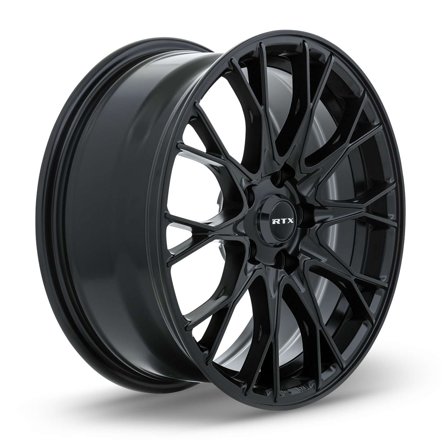 16x7 RTX Concorde Satin Black Wheel 5x4.5 (38mm)