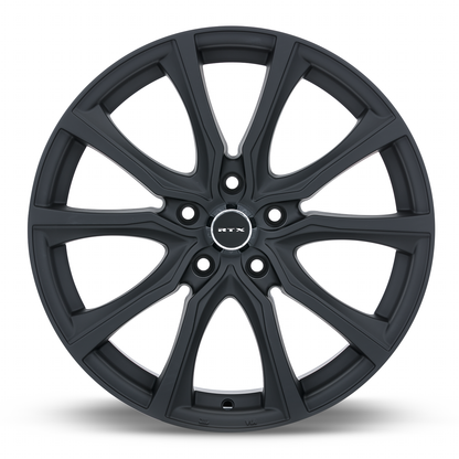 17x7.5 RTX Contour Matte Black Wheel 5x4.5 (40mm)