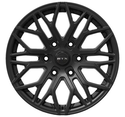 20x9 RTX D01 (6 Lugs) Gloss Black Wheel 6x132 (40mm)