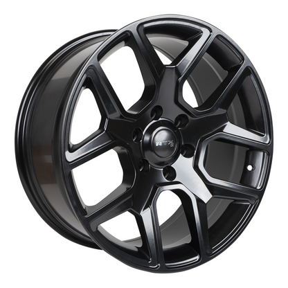 20x9 RTX Dallas Satin Black Wheel 6x5.5 (18mm)