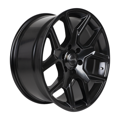 18x8 RTX Dallas Satin Black Wheel 6x5.5 (18mm)