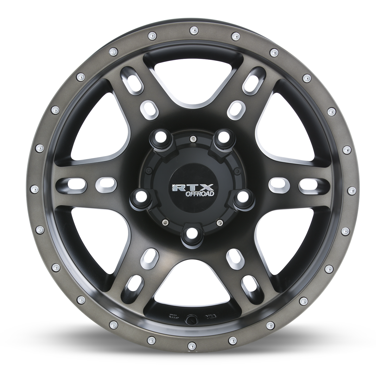 20x9 RTX Delta Black Machined Tinted Bronze Wheel 6x135 (10mm)