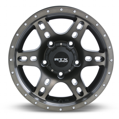 20x9 RTX Delta Black Machined Tinted Bronze Wheel 6x135 (10mm)
