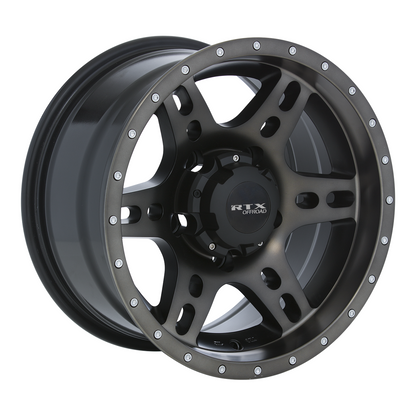 20x9 RTX Delta Black Machined Tinted Bronze Wheel 6x135 (10mm)