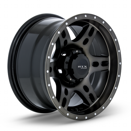 20x9 RTX Delta Black Machined Tinted Bronze Wheel 6x135 (10mm)