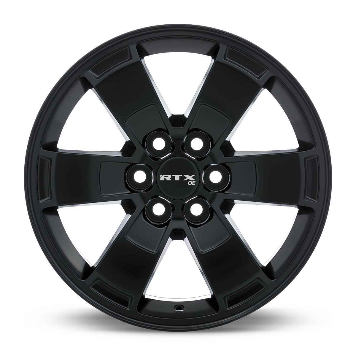18x8 RTX Denver Satin Black Wheel 6x120 (35mm)