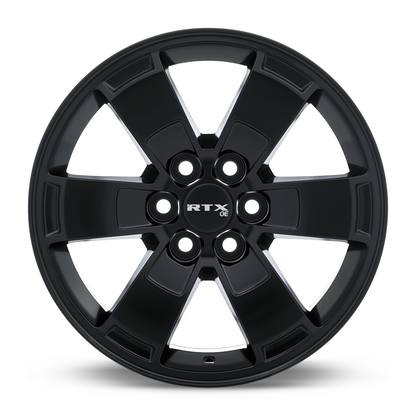 16x7 RTX Denver Satin Black Wheel 6x120 (25mm)
