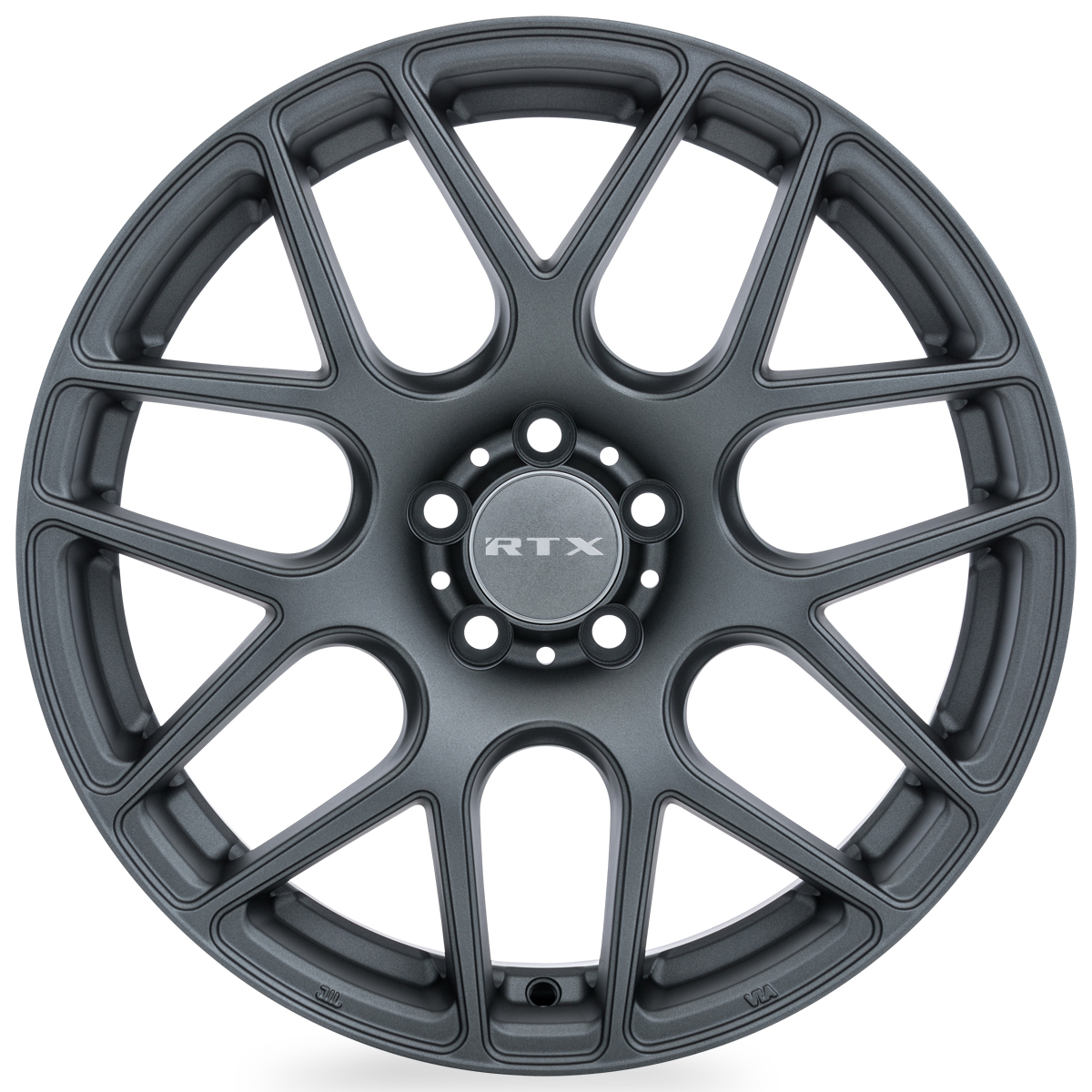 17x7.5 RTX Envy Matte Gunmetal Wheel 5x112 (38mm)