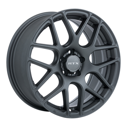 18x8 RTX Envy Matte Gunmetal Wheel 5x112 (38mm)