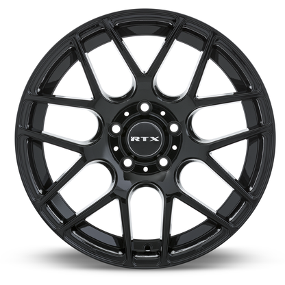 17x7.5 RTX Envy Gloss Black Wheel 5x100 (38mm)