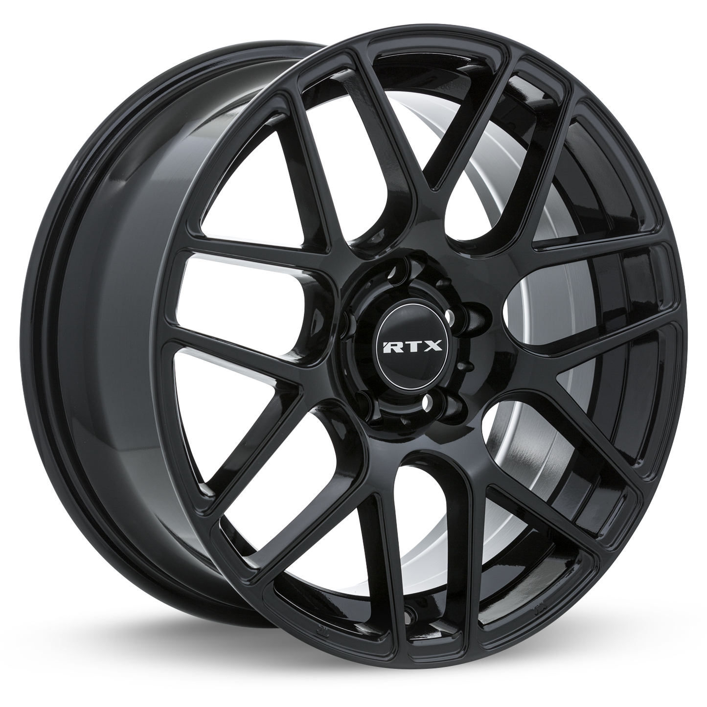 17x7.5 RTX Envy Gloss Black Wheel 5x100 (38mm)