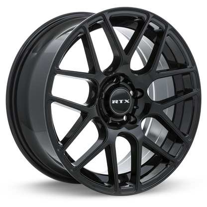 17x7.5 RTX Envy Gloss Black Wheel 5x100 (38mm)