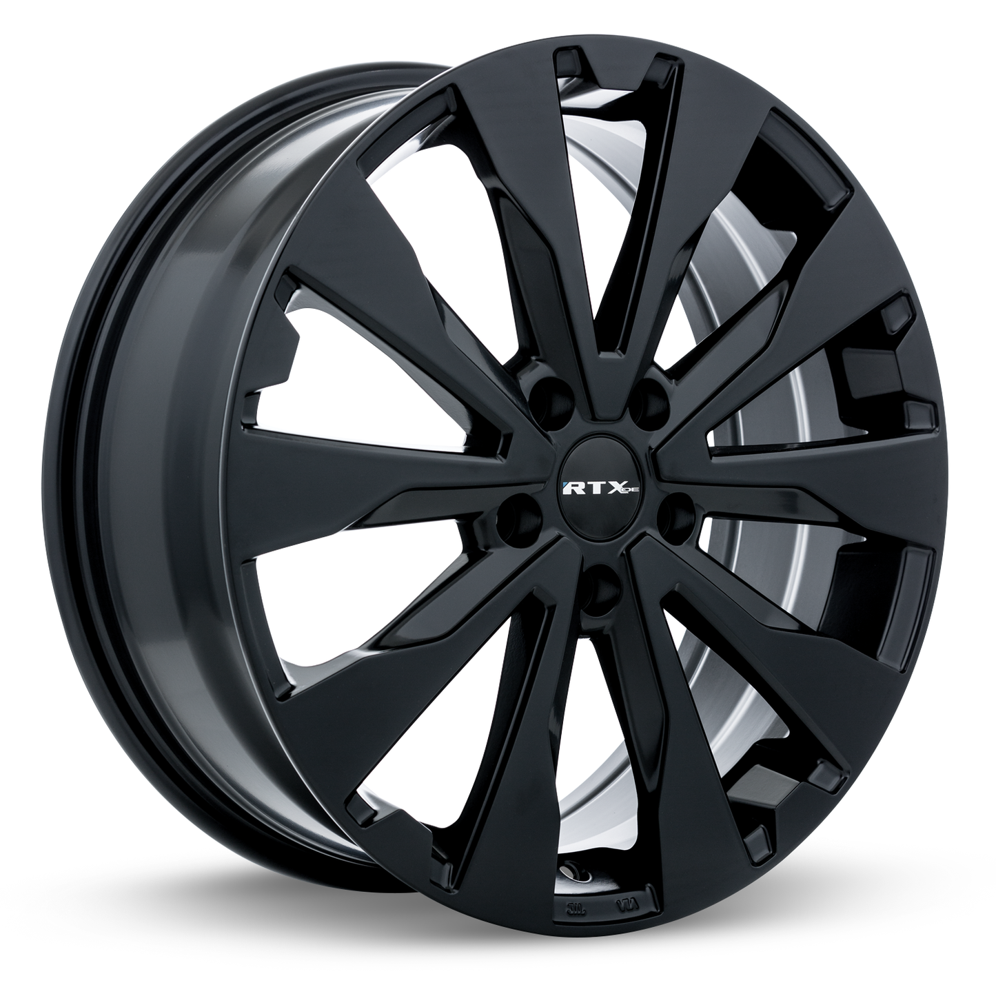 17x7 RTX Estate Satin Black Wheel 5x4.5 (48mm)
