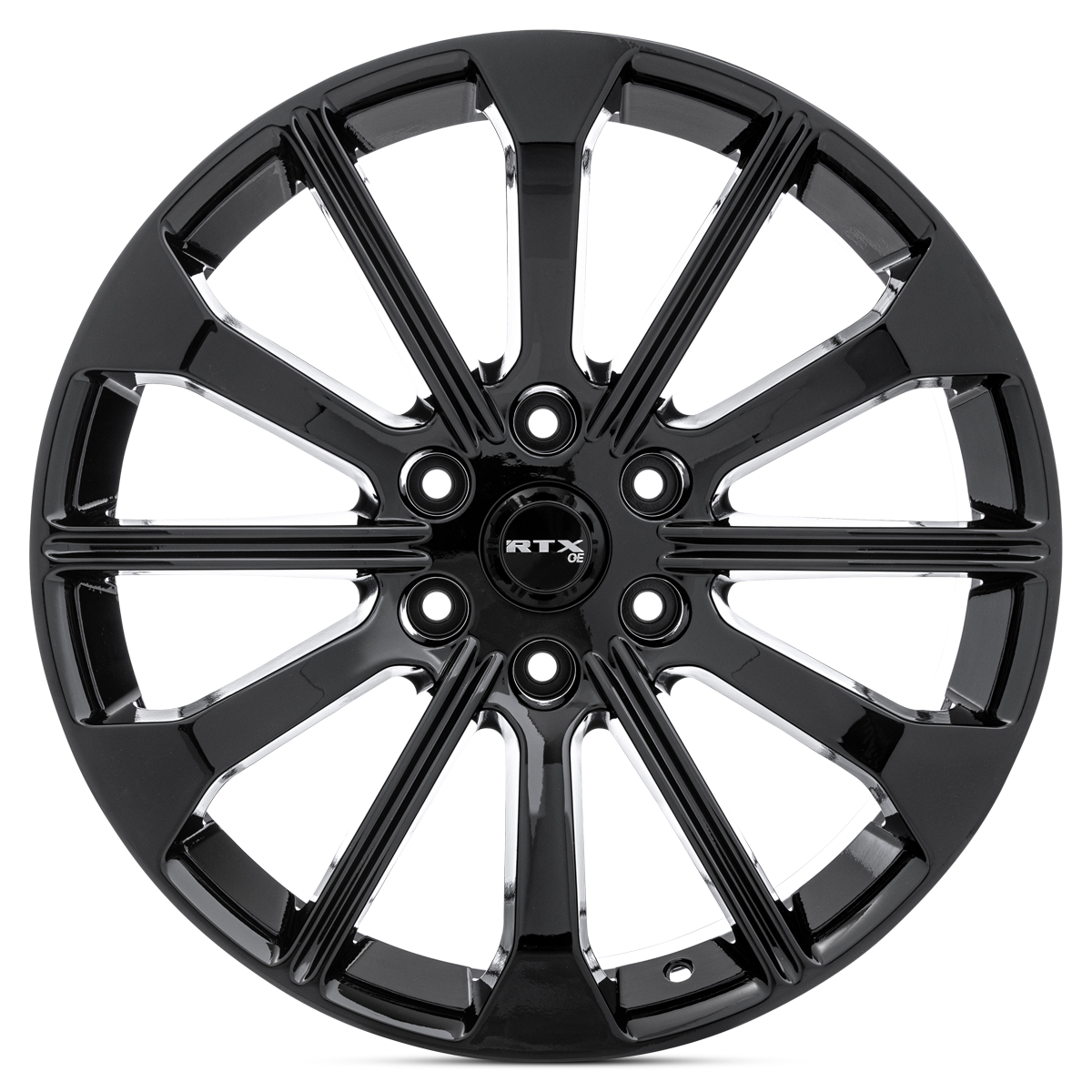 20x9 RTX FD02 Gloss Black Wheel 6x135 (30mm)