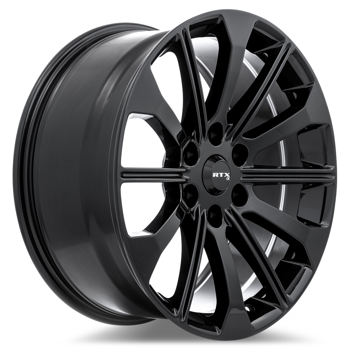 20x9 RTX FD02 Gloss Black Wheel 6x135 (30mm)