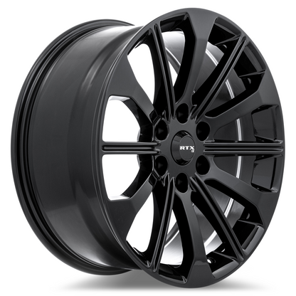 20x9 RTX FD02 Gloss Black Wheel 6x135 (30mm)