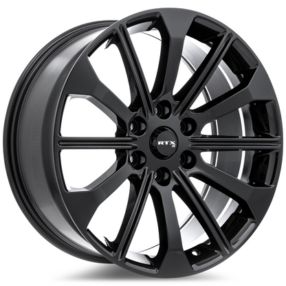 20x9 RTX FD02 Gloss Black Wheel 6x135 (30mm)
