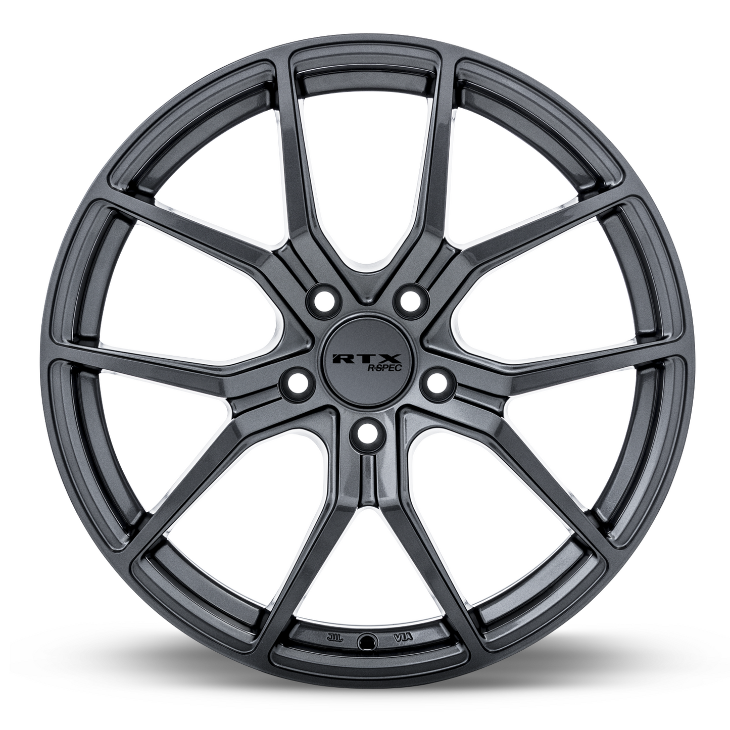 18x8 RTX FF10 Gunmetal Wheel 5x4.5 (42mm)