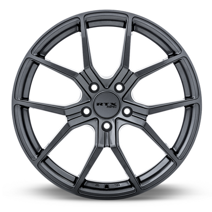 18x8 RTX FF10 Gunmetal Wheel 5x4.5 (42mm)