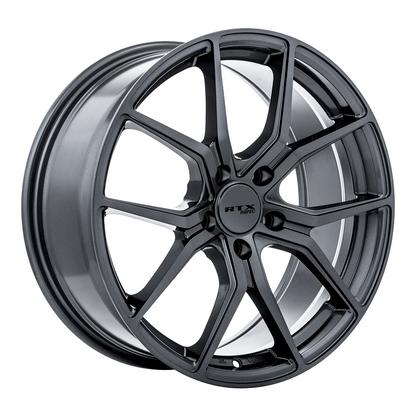 18x8 RTX FF10 Gunmetal Wheel 5x4.5 (42mm)
