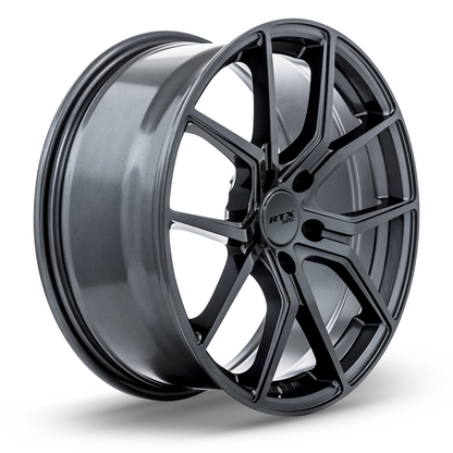 18x8 RTX FF10 Gunmetal Wheel 5x4.5 (42mm)