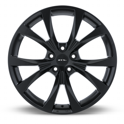 17x7 RTX Flint Satin Black Wheel 5x4.25 (42mm)