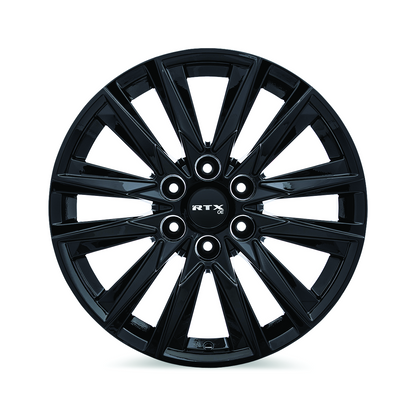 20x9 RTX GM01 Gloss Black Wheel 6x5.5 (25mm)