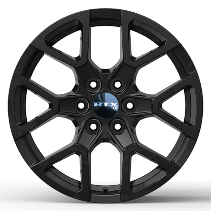 18x8 RTX GM-02 Gloss Black Wheel 6x120 (35mm)
