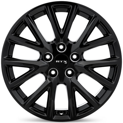 20x8.5 RTX GM06 Gloss Black Wheel 5x120 (35mm)