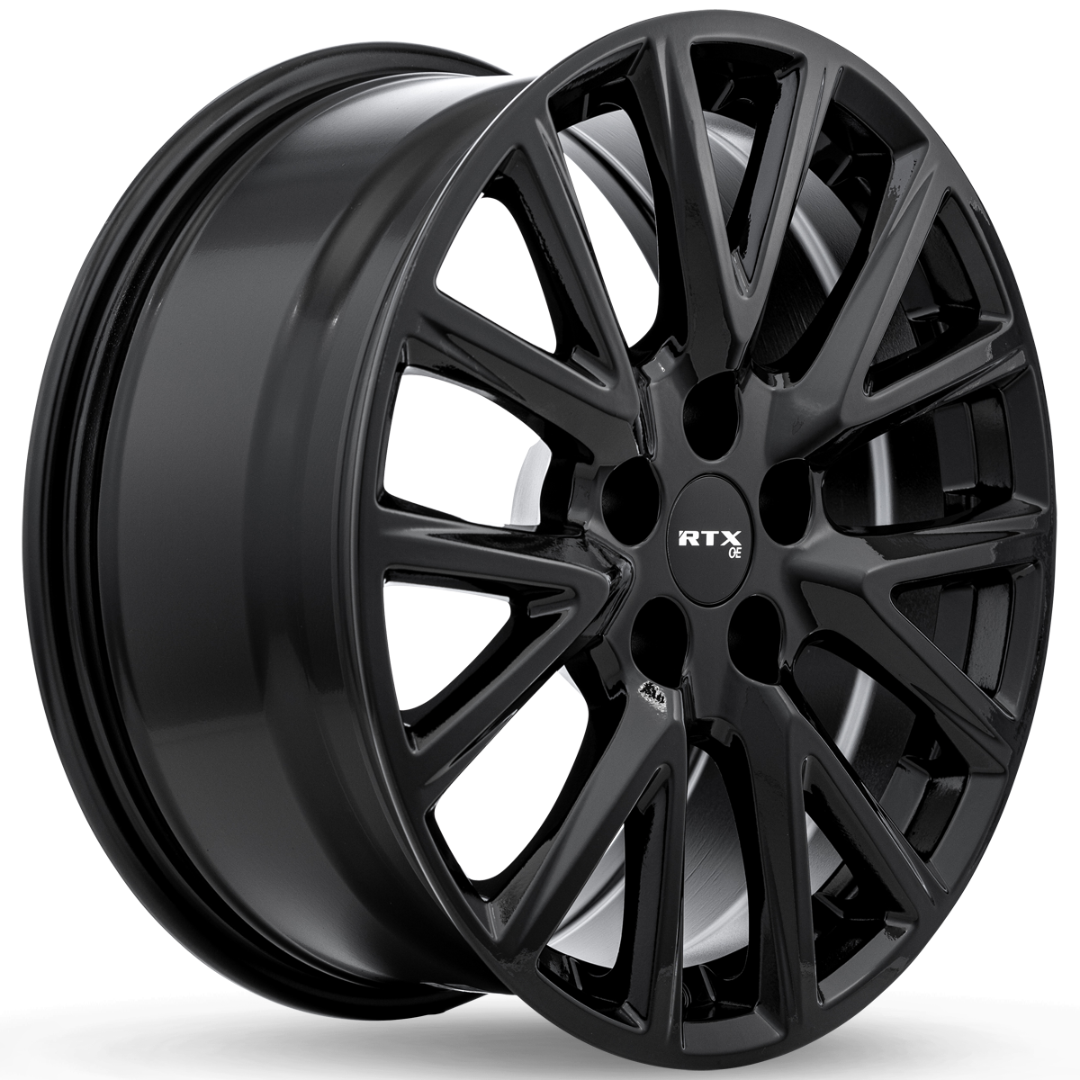 20x8.5 RTX GM06 Gloss Black Wheel 5x120 (35mm)