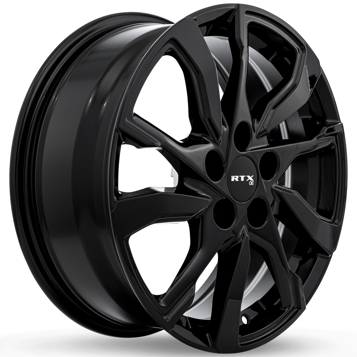 19x7.5 RTX GM07 Gloss Black Wheel 5x115 (45mm)