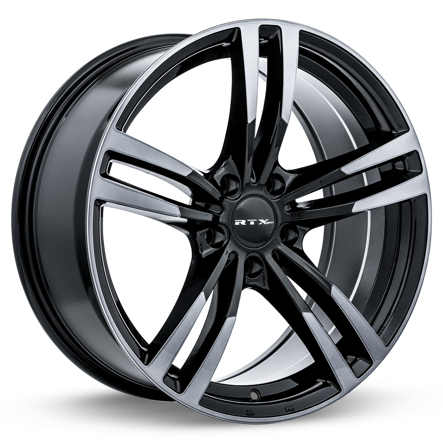 19x8.5 RTX Graz Black Machined Grey Wheel 5x120 (35mm)
