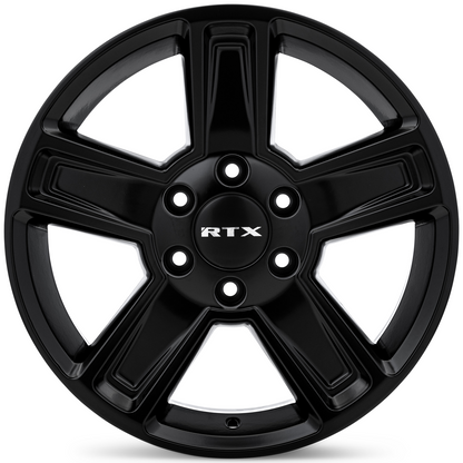 20x8.5 RTX Glacier Satin Black Wheel 5x5.5 (15mm)