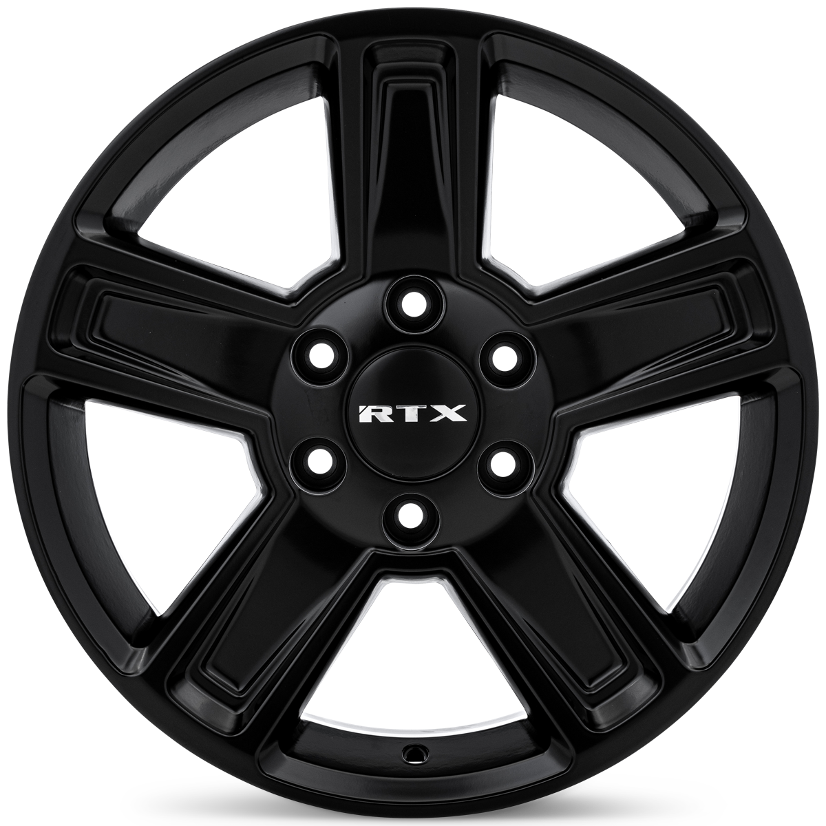18x8 RTX Glacier Satin Black Wheel 6x135 (30mm)