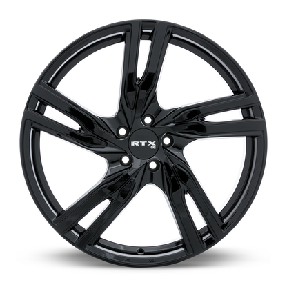 20x8 RTX Gothenburg Gloss Black Wheel 5x4.25 (45mm)