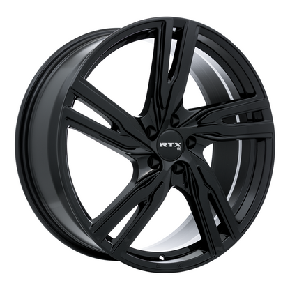 20x8 RTX Gothenburg Gloss Black Wheel 5x4.25 (45mm)