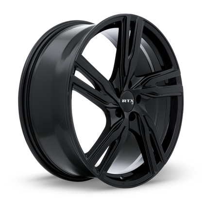 20x8 RTX Gothenburg Gloss Black Wheel 5x4.25 (45mm)