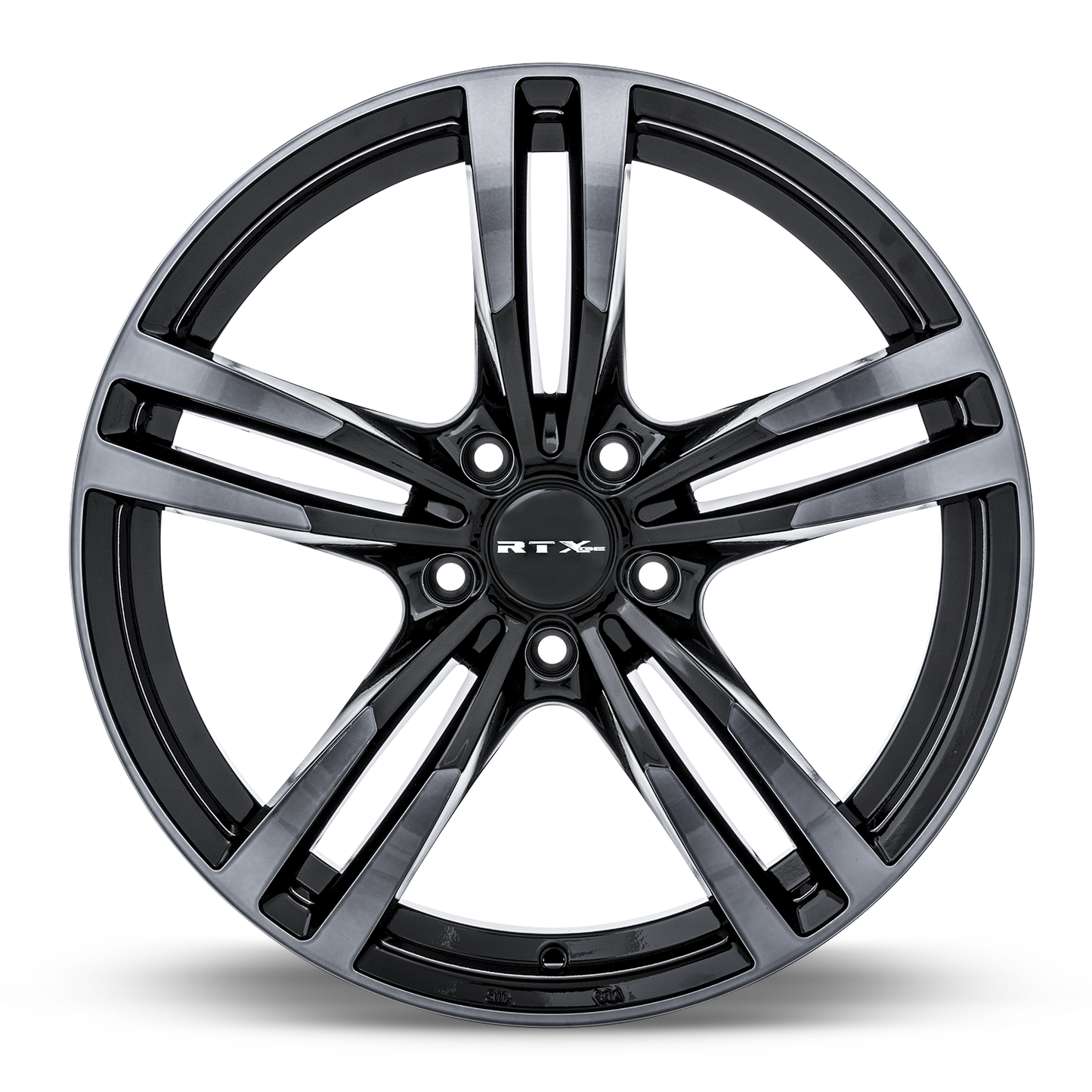 19x8.5 RTX Graz Black Machined Grey Wheel 5x120 (35mm)