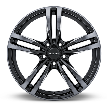 19x8.5 RTX Graz Black Machined Grey Wheel 5x120 (35mm)