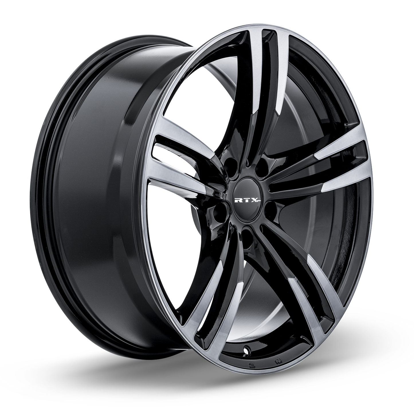 19x8.5 RTX Graz Black Machined Grey Wheel 5x120 (35mm)