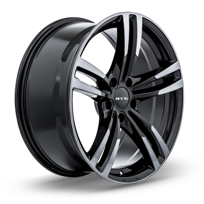 19x8.5 RTX Graz Black Machined Grey Wheel 5x120 (35mm)