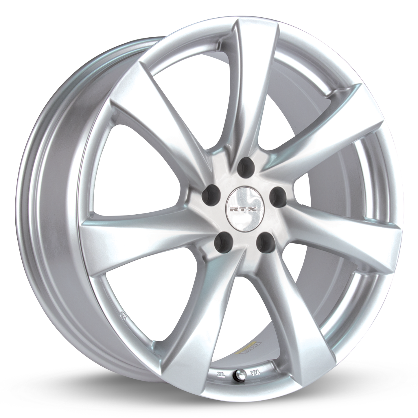 18x7.5 RTX Hirado Silver Wheel 5x4.5 (35mm)