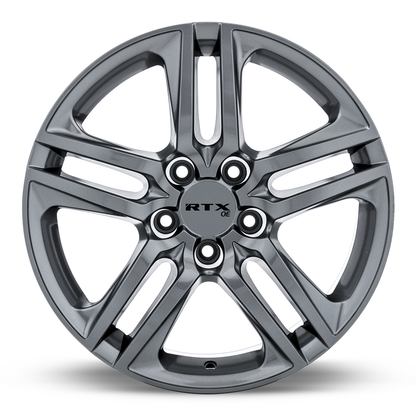 17x8 RTX Kita Gunmetal Wheel 5x4.5 (45mm)