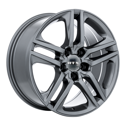 17x8 RTX Kita Gunmetal Wheel 5x4.5 (45mm)